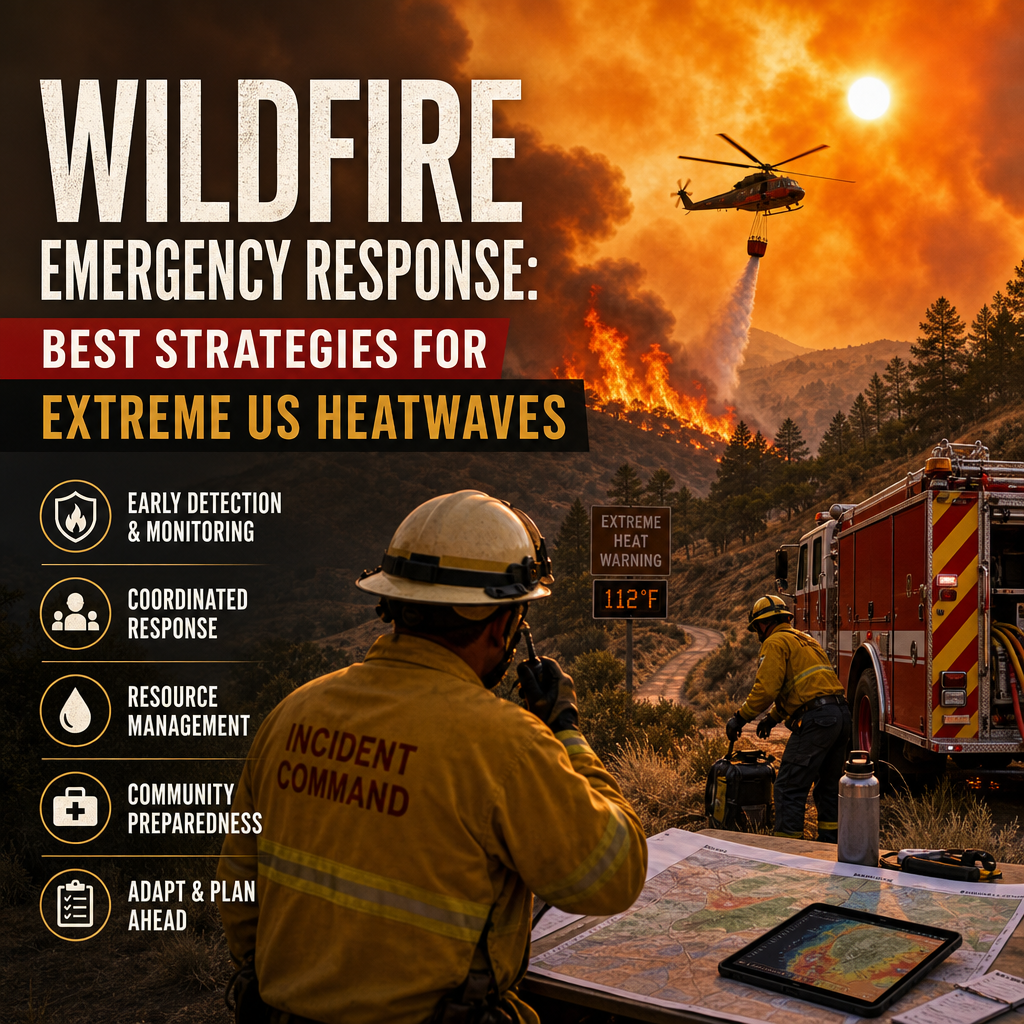 Additional Illustration of Wildfire Emergency Response: Best Strategies for Extreme US Heatwaves